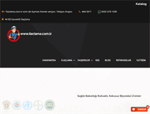 Tablet Screenshot of ilaclama.com.tr